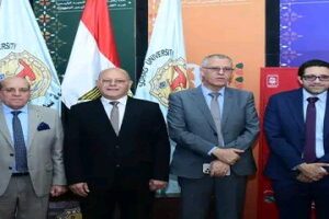 النعماني يستقبل لجنة المجلس الأعلي للجامعات الأهلية للمرة الثانية للوقوف علي التجهيزات النهائية لجامعة سوهاج الأهلية